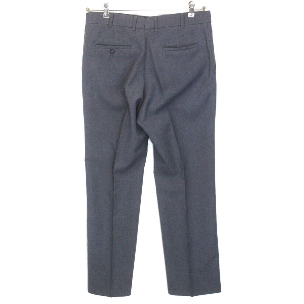 mens gray Vintage 80s Levis 2pc Pant Action Suit knit business‎ retro usa 42 L - Picture 12 of 13